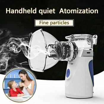 Mini Handheld Portable Inhale Nebulizer Silent Ultrasonic Nebulizer Spray Aromatherapy Steamer Adult Kids Rechargeable Atomizer
Mini Handheld Portable Inhale Nebulizer Silent Ultrasonic Nebulizer Spray Aromatherapy Steamer Adult Kids Rechargeable Atomizer