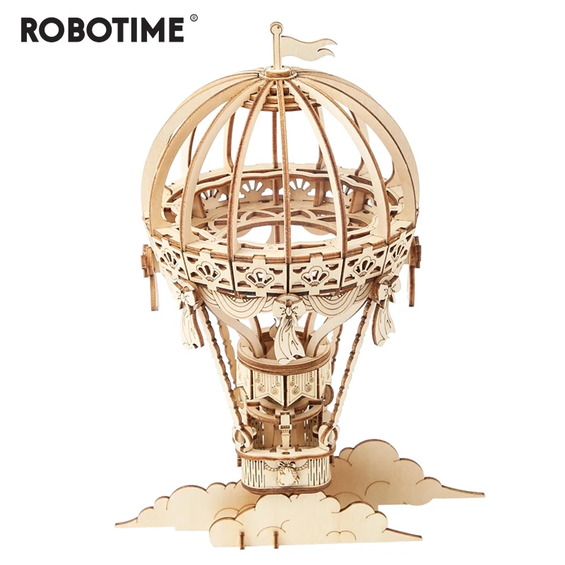 Robotime New Arrival DIY 3D Wooden Hot Air Ballon Model Building Kit Toy Gift for Children Friend TG406
Robotime New Arrival DIY 3D Wooden Hot Air Ballon Model Building Kit Toy Gift for Children Friend TG406