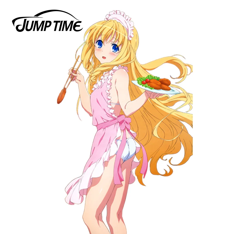 JumpTime 13 см x 7 5 сексуальные наклейки горничной Амаги великолепный парк аниме