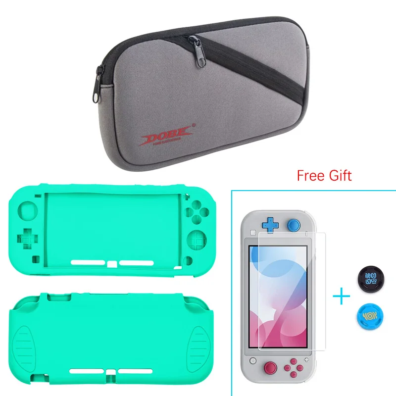 Nintend Switch Lite Accessories Kit With Storage Carry Bag Silicone Cover Case Screen Protector For Nintendo Switch Mini Console
Nintend Switch Lite Accessories Kit With Storage Carry Bag Silicone Cover Case Screen Protector For Nintendo Switch Mini Console
