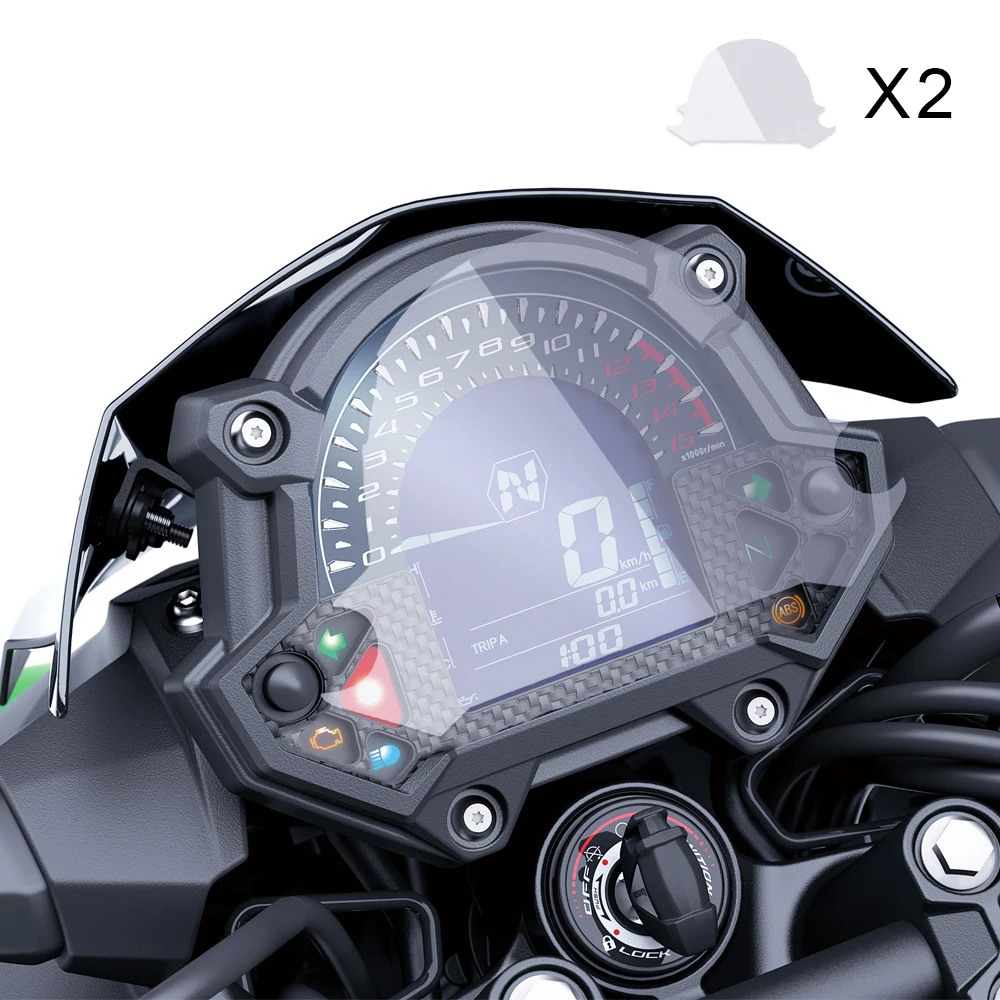 Пленка для защиты экрана от царапин, 2 шт., для Kawasaki Z900 Z650 2017, пленка для спидометра прибора
Пленка для защиты экрана от царапин, 2 шт., для Kawasaki Z900 Z650 2017, пленка для спидометра прибора