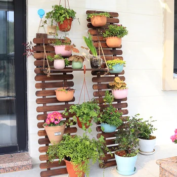 590 Balcony flower stand hanging solid wood wall hanging flower shelf outdoor flower pot hanger anticorrosive wood wall hanging
590 Balcony flower stand hanging solid wood wall hanging flower shelf outdoor flower pot hanger anticorrosive wood wall hanging