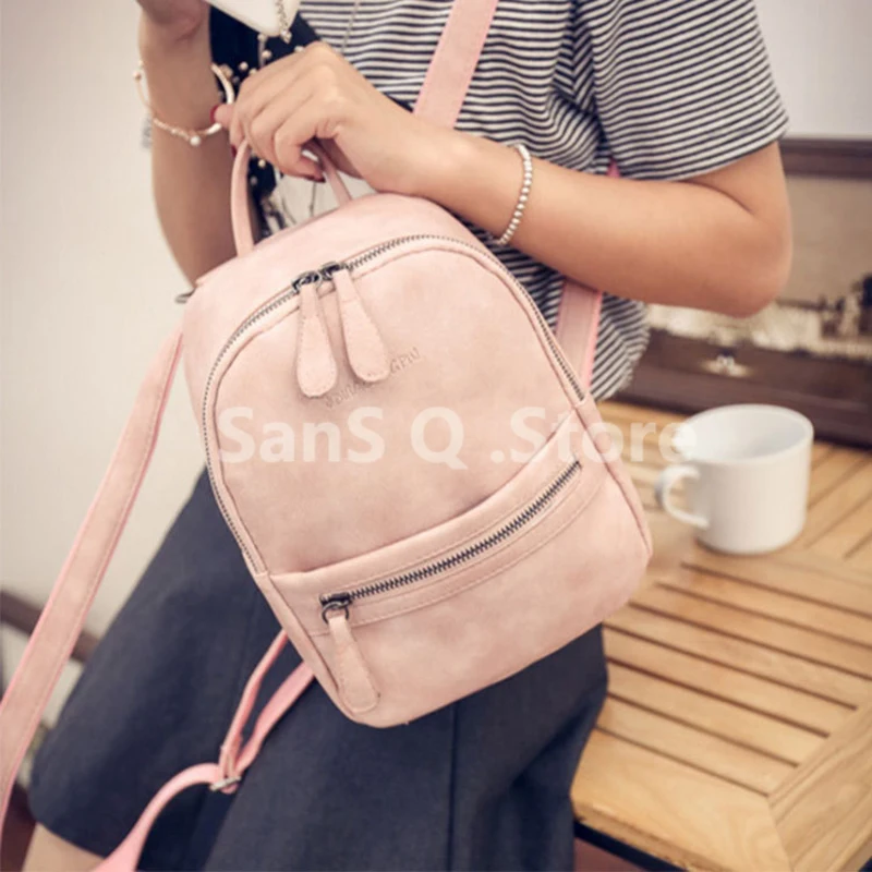 Women Leather Backpack Children Mini Cute Back Pack For Teenage Girls Small Bag Mochila Feminina Bagpack School Bags
Women Leather Backpack Children Mini Cute Back Pack For Teenage Girls Small Bag Mochila Feminina Bagpack School Bags