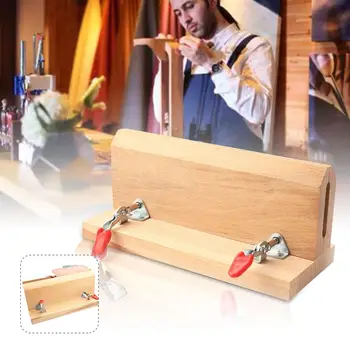 1pcs DIY Improved Sewing Wooden Leather Craft Clamp Horizontal Leather Retaining Stitching Clip Leather Craft Wooden Clamp 
1pcs DIY Improved Sewing Wooden Leather Craft Clamp Horizontal Leather Retaining Stitching Clip Leather Craft Wooden Clamp