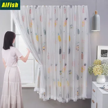Simple Cartoon Girl Room Fruit Printing Curtains Doors And Windows Bay Windows Blackout Short Curtains Finished Curtains TM706
Simple Cartoon Girl Room Fruit Printing Curtains Doors And Windows Bay Windows Blackout Short Curtains Finished Curtains TM706