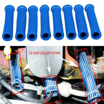 8pcs Car Spark Plug Wire Harness Boot Protector Sleeve Heat Shield Cover Blue For Extreme Racing Street Cars Motor Homes
8pcs Car Spark Plug Wire Harness Boot Protector Sleeve Heat Shield Cover Blue For Extreme Racing Street Cars Motor Homes