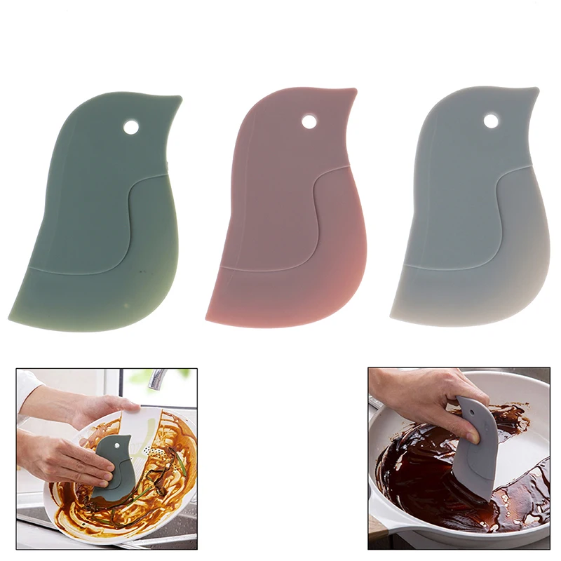1Pc Cartoon Penguin Shaped Soft Multifunction Squeegee Scraper Scraping Oil Spatula Plate Scraper Kitchen Baking Cleaning Tools
1Pc Cartoon Penguin Shaped Soft Multifunction Squeegee Scraper Scraping Oil Spatula Plate Scraper Kitchen Baking Cleaning Tools