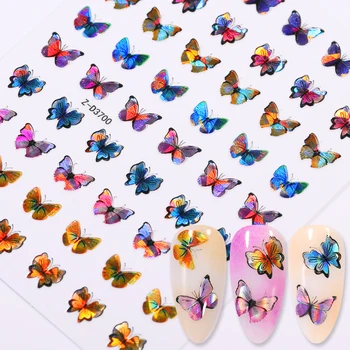3D Summer Colorful Silder Butterfly Designs Nail Art Stickers Holographics DIY Colorful Tips Nail Decals Manicuring Tool 
3D Summer Colorful Silder Butterfly Designs Nail Art Stickers Holographics DIY Colorful Tips Nail Decals Manicuring Tool