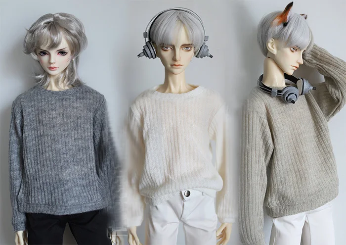1/3 1/4 doll top white camel gray comfortable translucent crater bottoming sweater for 1/3 1/4 BJD doll accessories doll clothes
1/3 1/4 doll top white camel gray comfortable translucent crater bottoming sweater for 1/3 1/4 BJD doll accessories doll clothes