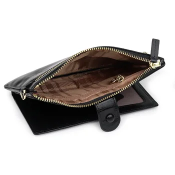 New Genuine Leather Women Wallet Long Purse Oil Wax Cowhide Leather Wallet Wrist Zipper Women's Clutch Bag Wallet Cartera Mujer
New Genuine Leather Women Wallet Long Purse Oil Wax Cowhide Leather Wallet Wrist Zipper Women's Clutch Bag Wallet Cartera Mujer