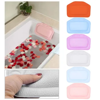 Luxury Bath Spa Pillow Cushioned Spongy Relaxing Bathtub Cushion 3 Suction Cups PVC Foam Material Stylish and Comfortable Pillow
Luxury Bath Spa Pillow Cushioned Spongy Relaxing Bathtub Cushion 3 Suction Cups PVC Foam Material Stylish and Comfortable Pillow