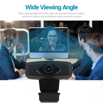 1080P Full HD Webcams with Built-in Microphone USB Driver Free Clip Web Camera for Household Computer Accessories
1080P Full HD Webcams with Built-in Microphone USB Driver Free Clip Web Camera for Household Computer Accessories