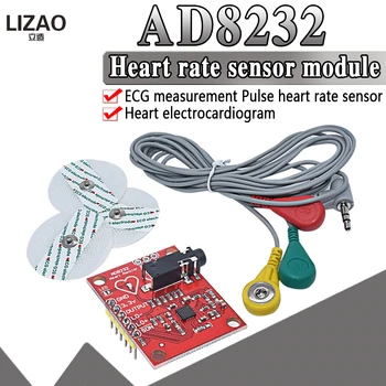 WAVGAT Ecg module AD8232 ecg measurement pulse heart ecg monitoring sensor module kit for Arduino UNO R3
WAVGAT Ecg module AD8232 ecg measurement pulse heart ecg monitoring sensor module kit for Arduino UNO R3
