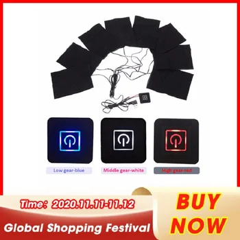 New 5 in 1 USB Clothes Heater Pad With 3 Gear Adjustable Temperature,Electric Heating Sheet Heating Warmer Pad For Vest Jacket
New 5 in 1 USB Clothes Heater Pad With 3 Gear Adjustable Temperature,Electric Heating Sheet Heating Warmer Pad For Vest Jacket