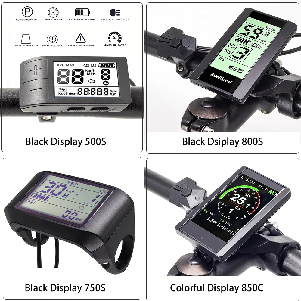 For Bafang Motor Eike Display 850C 500S 800S 750S Compatible with Bafang BBS01B BBS02B BBSHD Mid Motor Electric Bike Accessories
For Bafang Motor Eike Display 850C 500S 800S 750S Compatible with Bafang BBS01B BBS02B BBSHD Mid Motor Electric Bike Accessories