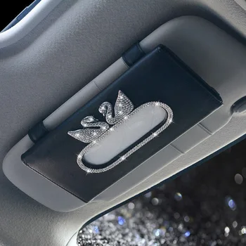 Fashion PU Leather Car Tissue Box Sun Visor Bling Bling Diamond Swan Crown Tissue Box Holder for Car Accessories Girls Women
Fashion PU Leather Car Tissue Box Sun Visor Bling Bling Diamond Swan Crown Tissue Box Holder for Car Accessories Girls Women