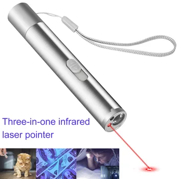 3 in 1 Rechargeable Pointer Toys USB Charging Cats Command Light Training Tools Convenient Safe Multi-Function Flashlight
3 in 1 Rechargeable Pointer Toys USB Charging Cats Command Light Training Tools Convenient Safe Multi-Function Flashlight