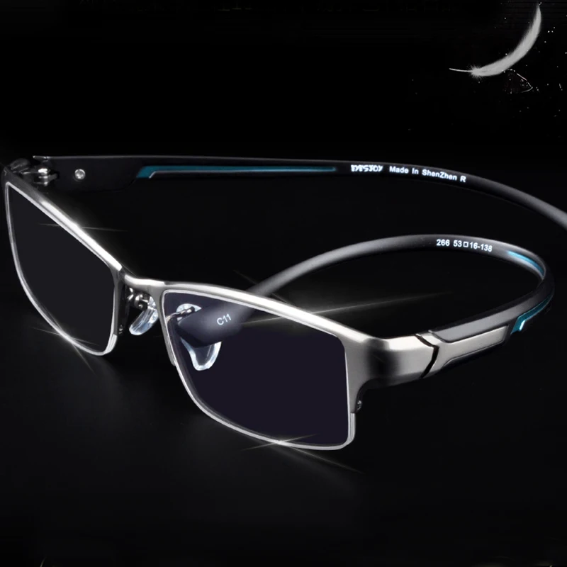 Pure titanium Optical Frame Mens Accessories Clear Prescription Glasses Eye Glasses Frames Square Computer Tr90 Spectalces Frame
Pure titanium Optical Frame Mens Accessories Clear Prescription Glasses Eye Glasses Frames Square Computer Tr90 Spectalces Frame