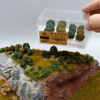 12Pcs Simulation Bush Tree Scene Model For 1:35/1:48/1:72/1:87 Scale Sand Table Tree Miniatures Landscape Miniature Decor
12Pcs Simulation Bush Tree Scene Model For 1:35/1:48/1:72/1:87 Scale Sand Table Tree Miniatures Landscape Miniature Decor