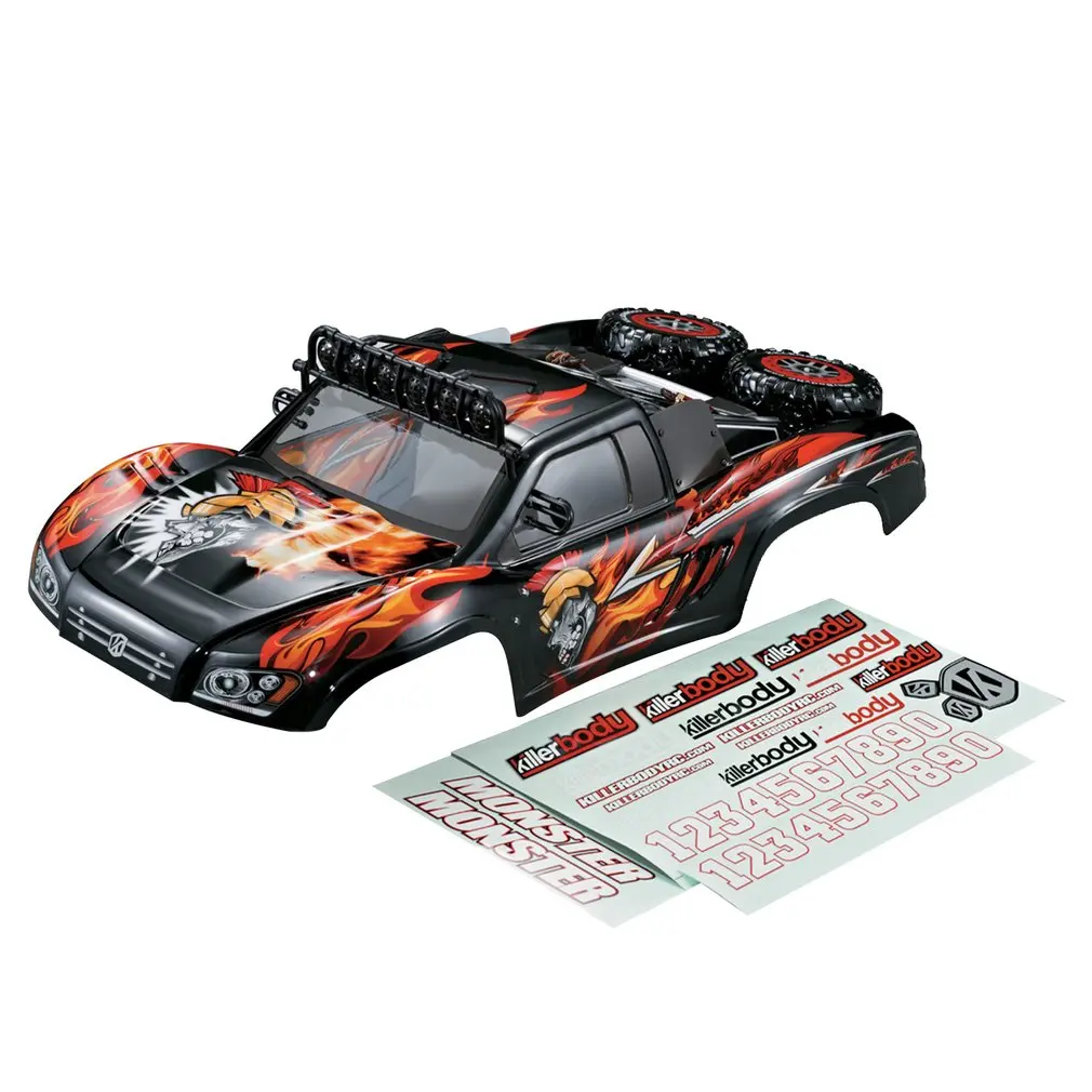 Killerbody Short Course MONSTER RC Car Body Shell Frame Kit for 1/10 Electric Car RC Racing Car Shell DIY Part Accessory
Killerbody Short Course MONSTER RC Car Body Shell Frame Kit for 1/10 Electric Car RC Racing Car Shell DIY Part Accessory
