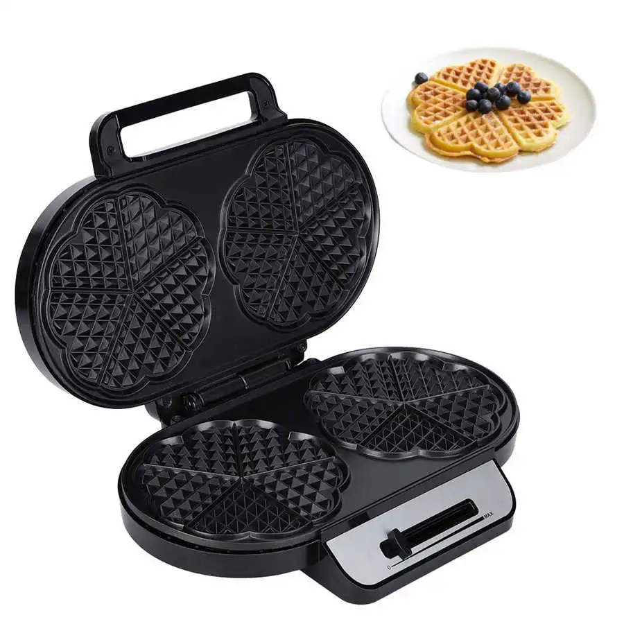 1200W Electric Waffle Maker Double Head Sandwich Iron Waffles Bubble Egg Cake Toaster Baking Oven Breakfast Machine 220-240V
1200W Electric Waffle Maker Double Head Sandwich Iron Waffles Bubble Egg Cake Toaster Baking Oven Breakfast Machine 220-240V