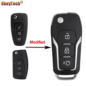 OkeyTech 3 Button Modified Flip Folding Remote Control car Key Shell Case for Ford Focus 2 3 connect mondeo Fiesta c max key Fob
OkeyTech 3 Button Modified Flip Folding Remote Control car Key Shell Case for Ford Focus 2 3 connect mondeo Fiesta c max key Fob