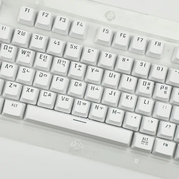 Korean Keycaps for Mechanical Keyboard Compatible with MX Switches Double Shot Support Led Lighting 한국어 키캡
Korean Keycaps for Mechanical Keyboard Compatible with MX Switches Double Shot Support Led Lighting 한국어 키캡