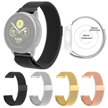 Magnetic Milanese Loop Strap Quick Release Band For Samsung Galaxy Watch Active Quick Release SmartWatch Support Accessories
Magnetic Milanese Loop Strap Quick Release Band For Samsung Galaxy Watch Active Quick Release SmartWatch Support Accessories