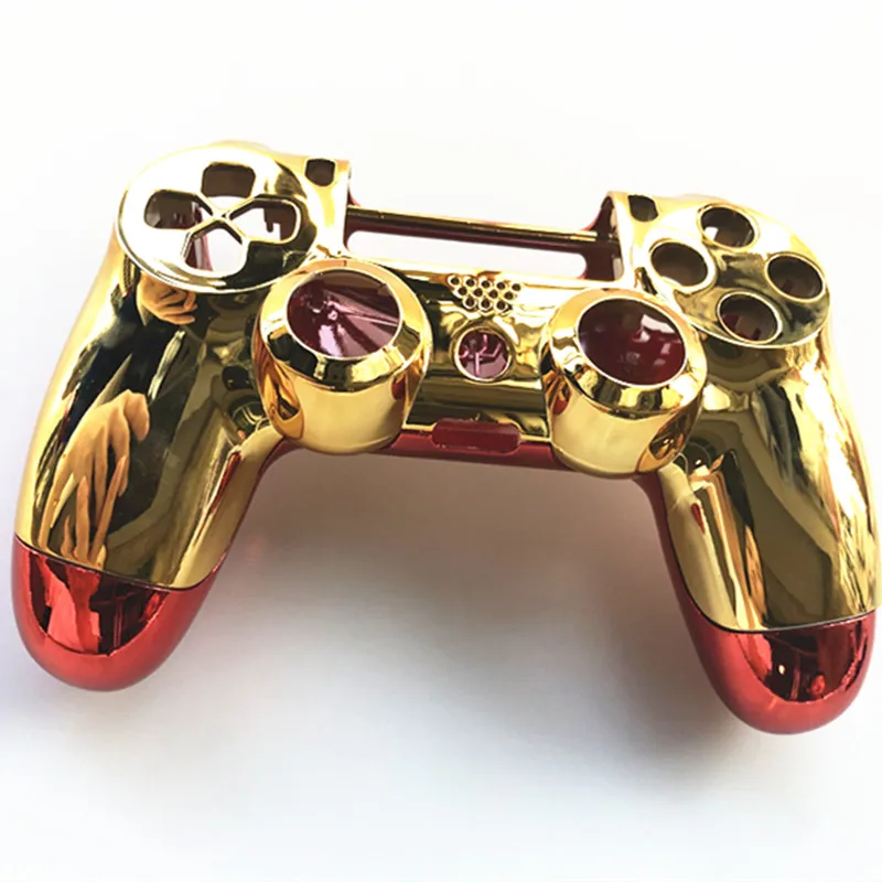 Chrome Plating Shell Front Golden Back Red Cover Case For PS4 Pro JDM 040 JDS 040 Playstation 4 Pro V2 Gen 2 Controller Replace
Chrome Plating Shell Front Golden Back Red Cover Case For PS4 Pro JDM 040 JDS 040 Playstation 4 Pro V2 Gen 2 Controller Replace