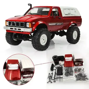 WPL C-24 1/16 4WD 2.4G Radio Control Car Military Crawler Off Road RC Car 2CH RTR Toy Kit Without Electric Parts
WPL C-24 1/16 4WD 2.4G Radio Control Car Military Crawler Off Road RC Car 2CH RTR Toy Kit Without Electric Parts