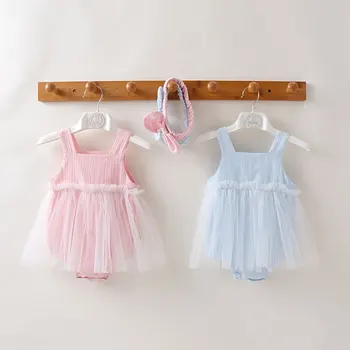 2020 Infant GIRL'S Summer Wear Princess Hanging Generation One-piece Romper Crawling Clothes out Clothes BABY'S FIRST Month 
2020 Infant GIRL'S Summer Wear Princess Hanging Generation One-piece Romper Crawling Clothes out Clothes BABY'S FIRST Month