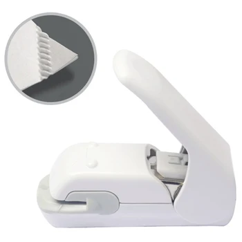 Creative Student Stationery Tapler Press Type Embossing Needleless Mini Stapler No Punching Labor Saving for Office School White
Creative Student Stationery Tapler Press Type Embossing Needleless Mini Stapler No Punching Labor Saving for Office School White