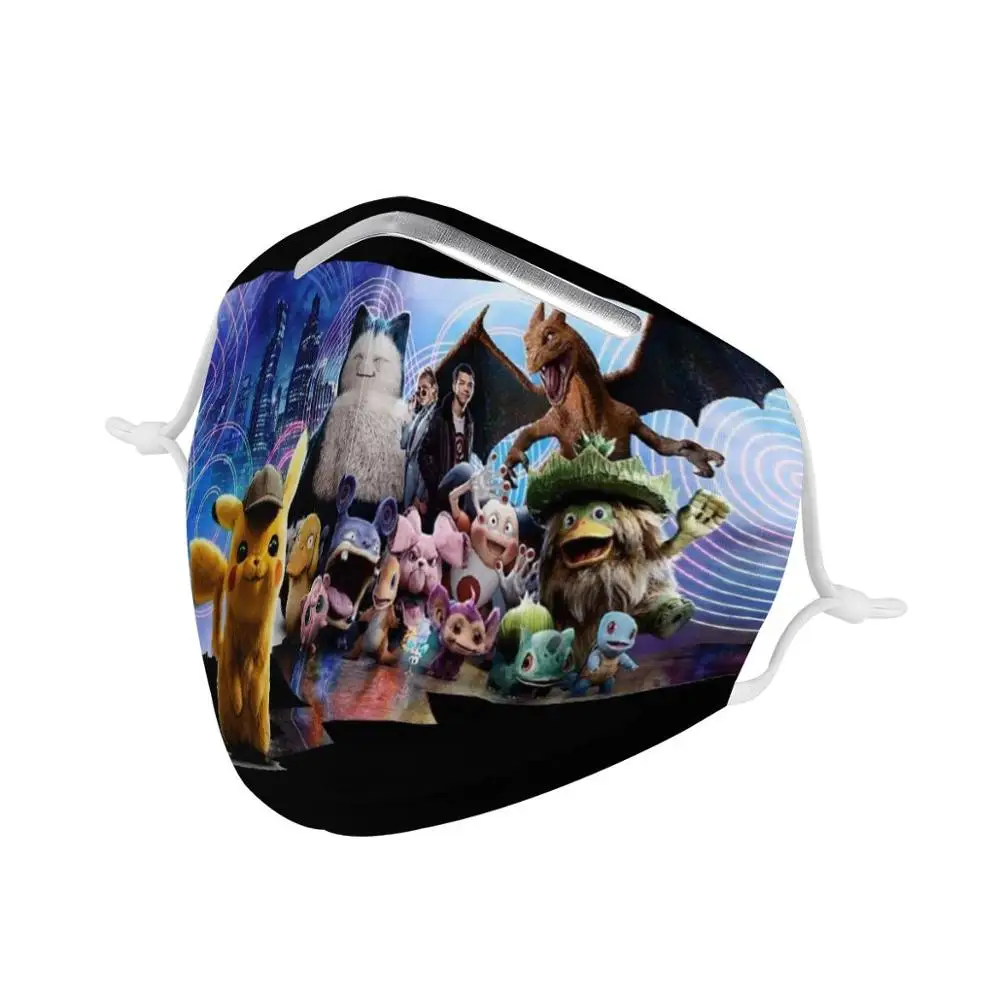 Custom Pattern Pokemon theme pattern Reusable Mouth Face Cover Comfortable Anti-Dust Anti-saliva Anti Infection Filter Windproof
Custom Pattern Pokemon theme pattern Reusable Mouth Face Cover Comfortable Anti-Dust Anti-saliva Anti Infection Filter Windproof