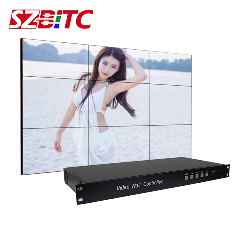 SZBITC 3x3 настенный видеопередатчик 2x3 4x2 2 2x2 1080P HDMI сплиттер 1 в 9 выход тв процессор вращение на 180 ° с дистанционным управлением
SZBITC 3x3 настенный видеопередатчик 2x3 4x2 2 2x2 1080P HDMI сплиттер 1 в 9 выход тв процессор вращение на 180 ° с дистанционным управлением