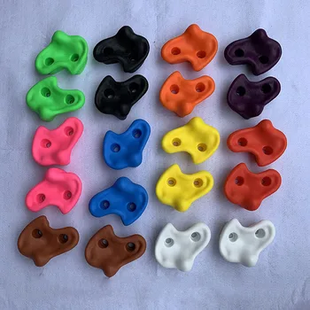 20 Pcs PE Safety Materials 10 Colors Oversized Double Hole Children Rock Climbing Wall Stones With Screws Outdoor Climbing Rock
20 Pcs PE Safety Materials 10 Colors Oversized Double Hole Children Rock Climbing Wall Stones With Screws Outdoor Climbing Rock