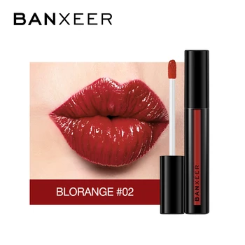 

BANXEER Waterproof Lipstick Liquid Lipgloss Makeup Moisturizer Long Lasting Lipgloss 8 Colors Lip Glaze Shine Cosmetics