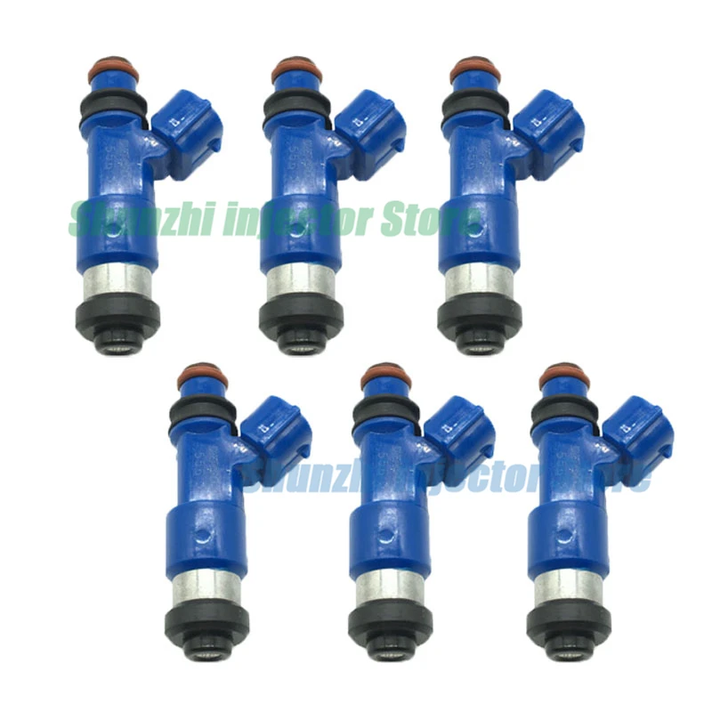 6pcs Fuel Injector Nozzle For Subaru STI Impreza 2.5L-H4 550cc high flow rate OEM:16611-AA720 16611AA720 16611 AA720 | Автомобили и