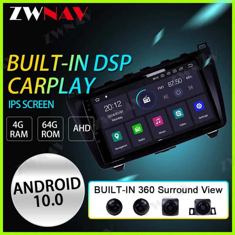 8 Core Car GPS Navi player for Mazda 3 2010-2015 with Canbus Android 6.0 quad core 4GB RAM 64GB ROM 360 Surround View
8 Core Car GPS Navi player for Mazda 3 2010-2015 with Canbus Android 6.0 quad core 4GB RAM 64GB ROM 360 Surround View