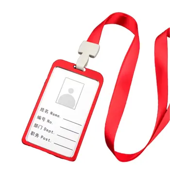With Lanyard Dustproof Aluminum Alloy Integrated Buckle Protective Double Sided Executive Staff Business Card Holder ID Badge
With Lanyard Dustproof Aluminum Alloy Integrated Buckle Protective Double Sided Executive Staff Business Card Holder ID Badge