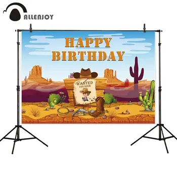 Allenjoy Cowboy Theme Banners Wanted Order Pirate Desert Cactus Photophone Happy Birthday Event Boy Wallpaper Backdrops Decor
Allenjoy Cowboy Theme Banners Wanted Order Pirate Desert Cactus Photophone Happy Birthday Event Boy Wallpaper Backdrops Decor