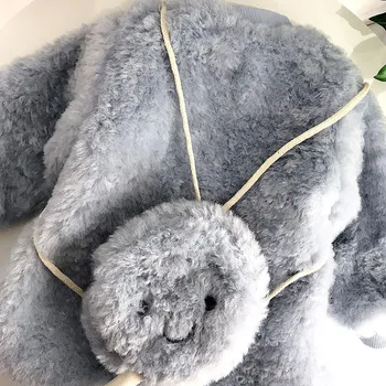 The New Korean Version Of The 2020 Winter Girls Faux Fur Temperament Blue Gray With Velvet Thickened Smiley Dress To Send Backpa
The New Korean Version Of The 2020 Winter Girls Faux Fur Temperament Blue Gray With Velvet Thickened Smiley Dress To Send Backpa