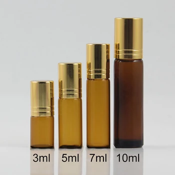 3ml 5ml 7ml 10ml Brown Glass Roll on Container Empty Makeup Perfume Essential Oil Packaging Roller Bottle Gold Lid Free Shipping
3ml 5ml 7ml 10ml Brown Glass Roll on Container Empty Makeup Perfume Essential Oil Packaging Roller Bottle Gold Lid Free Shipping