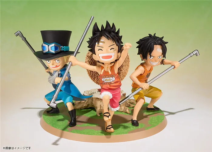 F. ZERO One Piece/Navigation Luffy Ace Saab of the Three Brothers Agreed Scene Boxed Garage Kit
F. ZERO One Piece/Navigation Luffy Ace Saab of the Three Brothers Agreed Scene Boxed Garage Kit