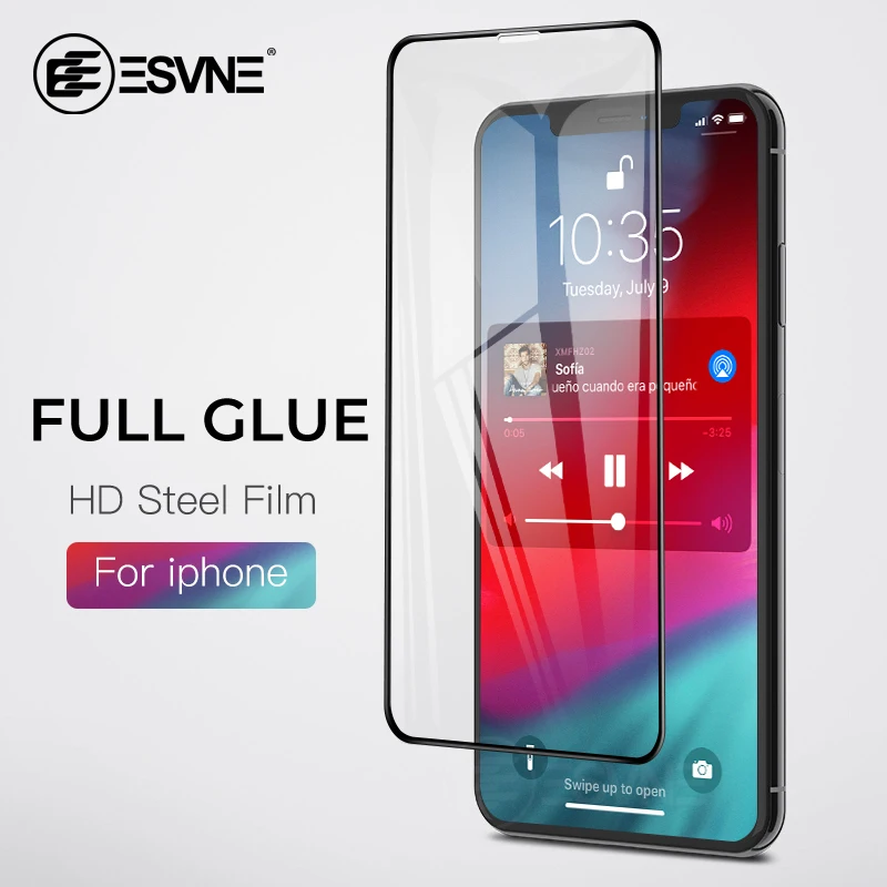 ESVNE Screen Protector For iphone 8 7 6 6S Plus Tempered Glass For iphone 7 glass X XS MAX XR iphone 7 8 Plus Glass Protection
ESVNE Screen Protector For iphone 8 7 6 6S Plus Tempered Glass For iphone 7 glass X XS MAX XR iphone 7 8 Plus Glass Protection