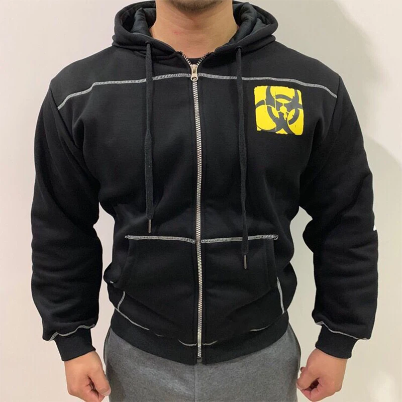 Men's jacket 2021 winter cotton jacket plus velvet muscle thickening brother fitness body training outdoor hooded sweatshirt
Men's jacket 2021 winter cotton jacket plus velvet muscle thickening brother fitness body training outdoor hooded sweatshirt