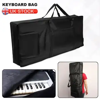 NEW Keyboard Bag Waterproof Thick Padded Electric Piano Keyboard Bag 61 Key Double Shoulder Straps Padded Case Anti Shock
NEW Keyboard Bag Waterproof Thick Padded Electric Piano Keyboard Bag 61 Key Double Shoulder Straps Padded Case Anti Shock