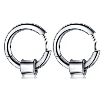 Hemiston Titanium Steel Earrings Stainless Individual Round Puck Fashion Men's Earrings
Hemiston Titanium Steel Earrings Stainless Individual Round Puck Fashion Men's Earrings