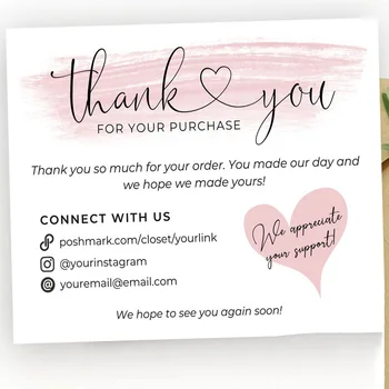 Personalize Poshmark Thank You Cards, Poshmark Thank You Note,Business Thank You Note Ideas, Order Insert,To figure custom
Personalize Poshmark Thank You Cards, Poshmark Thank You Note,Business Thank You Note Ideas, Order Insert,To figure custom