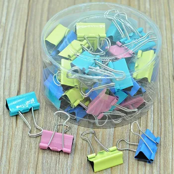 48 Pcs/set Colorful Metal Paper Binder Clips 25mm Candy Color Clip For Book Stationery Color Random School Office Supplies
48 Pcs/set Colorful Metal Paper Binder Clips 25mm Candy Color Clip For Book Stationery Color Random School Office Supplies