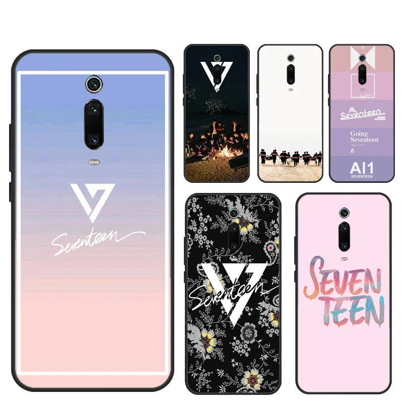 Чехол Seventeen KPOP Boy Group для POCO X3 Pro GT F1 F3 M3 M4 X4 чехол Xiaomi Mi 11 Lite 12 10T 11T | Мобильные